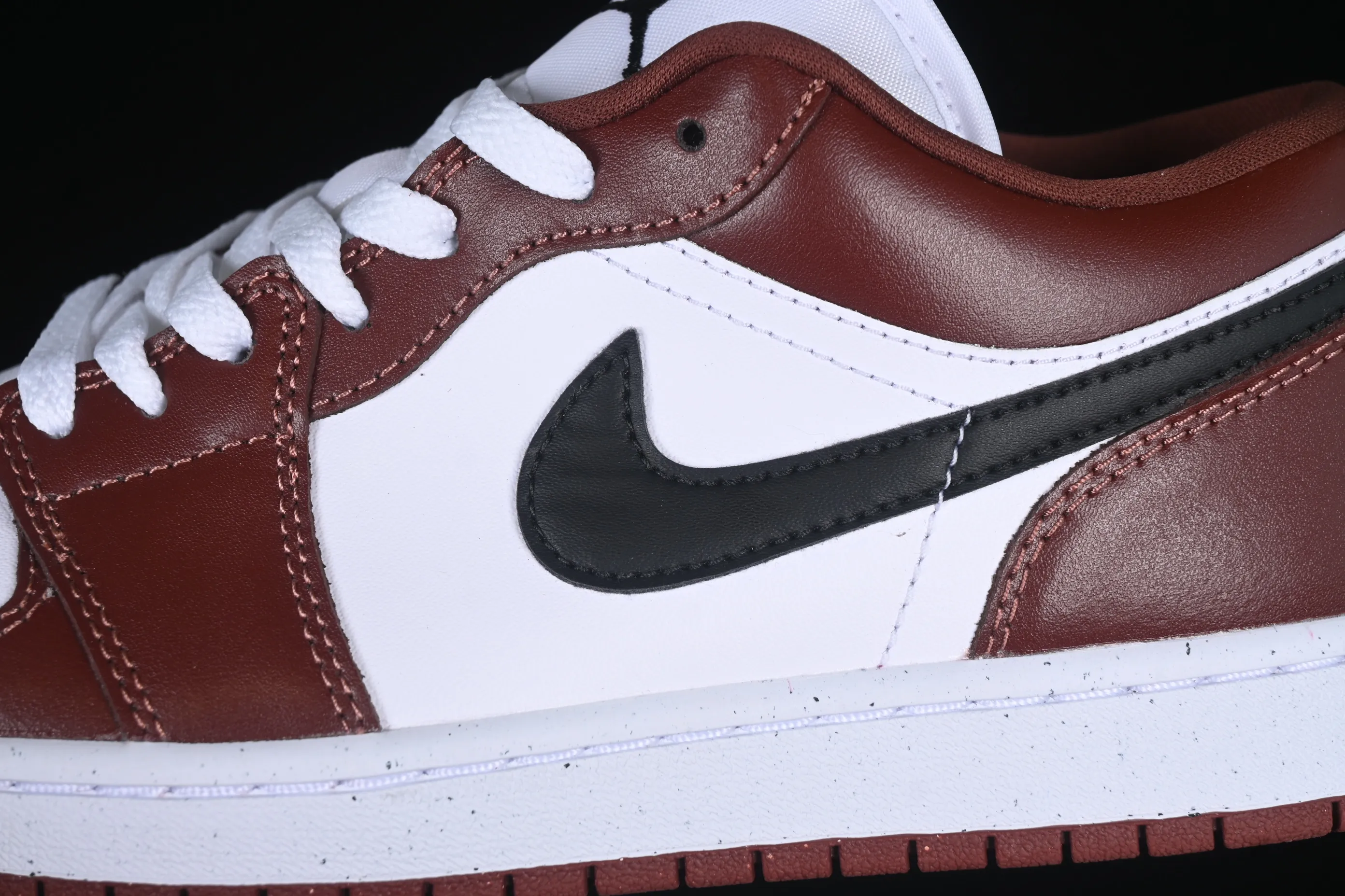 All categories Air Jordan Jordan series basketball shoes Air Jordan 1 Low G version pure original Air Jordan 1 Low AJ1 Joe 1 white wine red low-top cultural casual sneakers HF3148-102